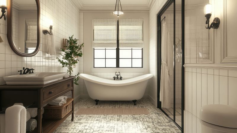 Elegant Bathtub Installation